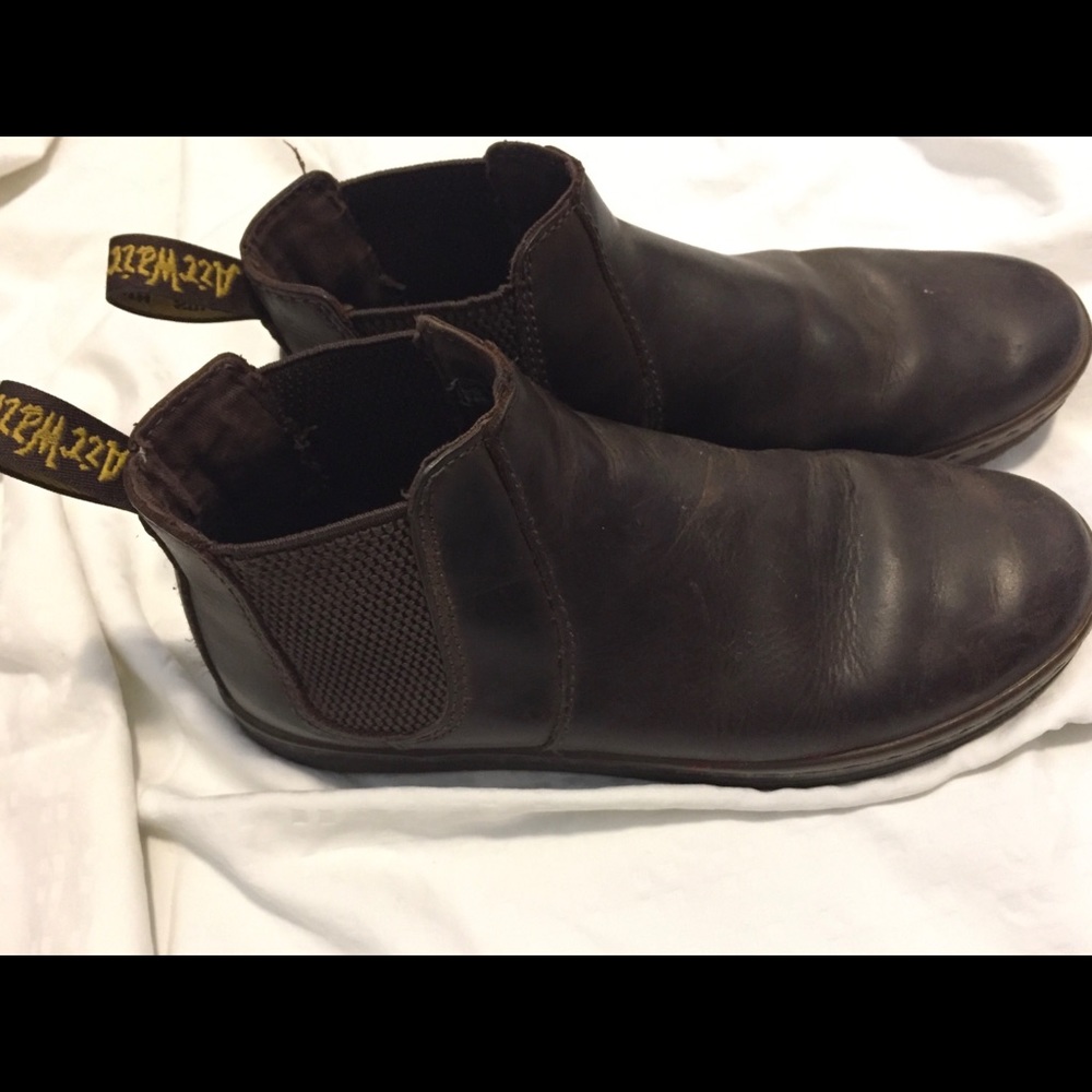 Dr. Marten soft leather booties